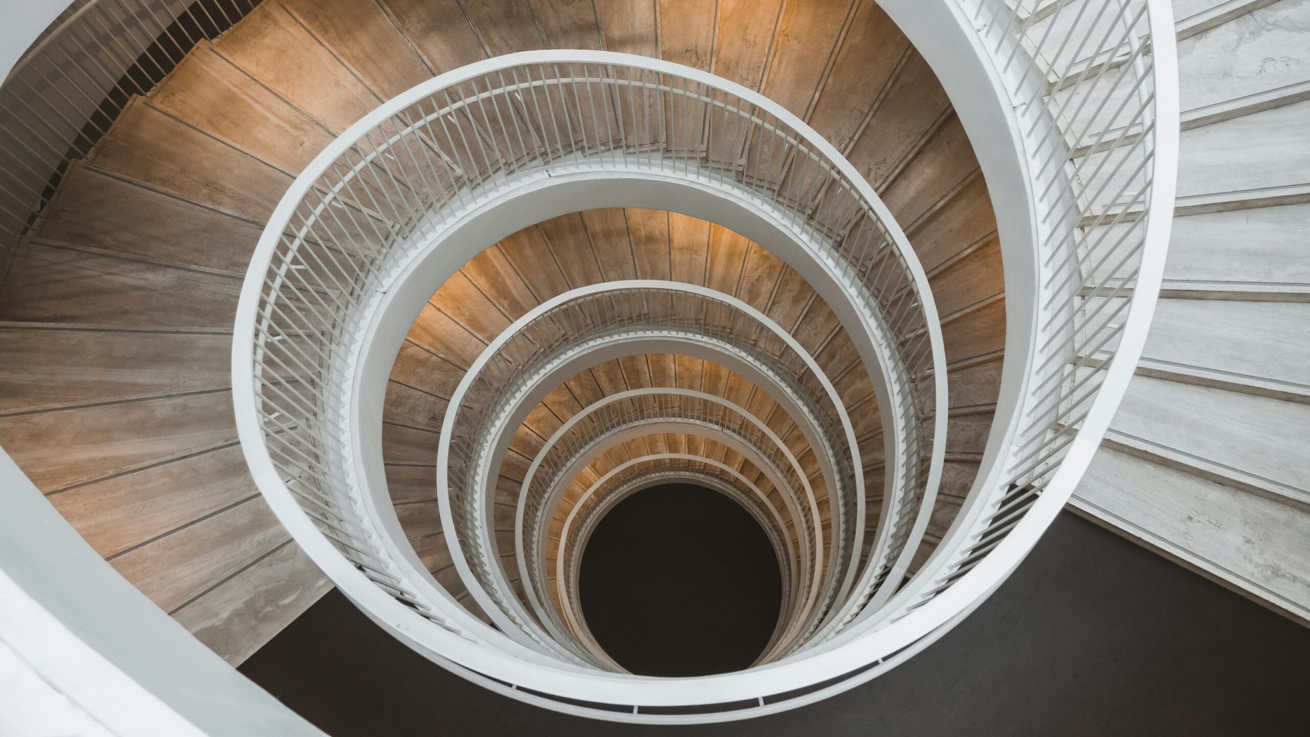 fabionacci spiral white stairs-types of liens article